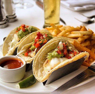 Craving some delicious tacos on a warm and sunny day?! We’ve got you covered, come and indulge in our fresh Shrimp Tacos!!  #acutabove #tacos