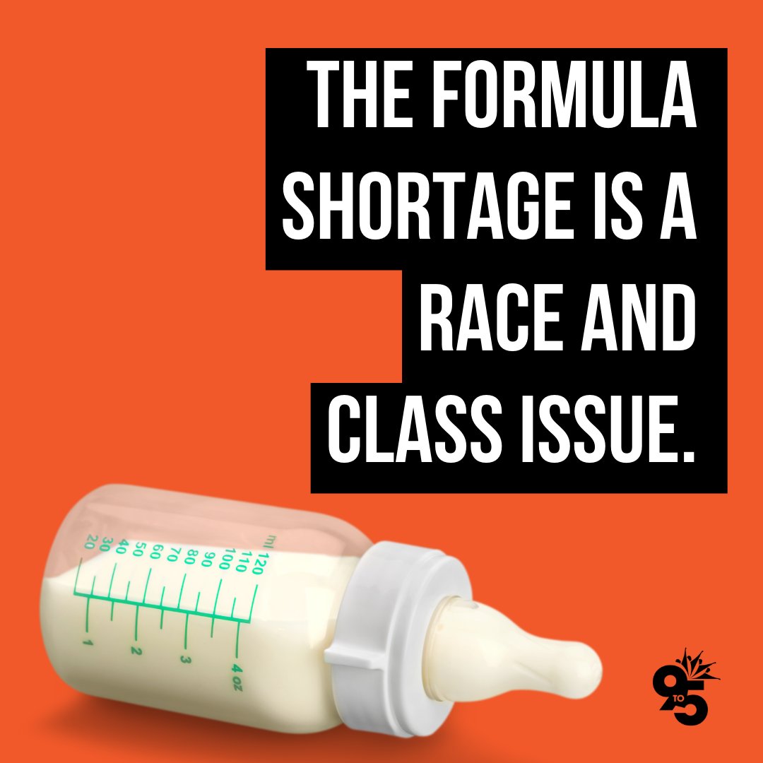 9to5org's tweet image. Over on Instagram we're breaking down how the #FormulaShortage is a race and class issue. Check it out here: bit.ly/3NtBwMe