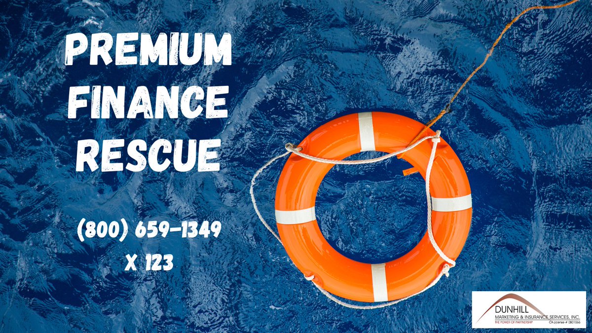 Have you placed a premium Finance case in the last 5 years? Are your clients struggling to post the required collateral?

Let Dunhill help! Call today (800) 659-1349 x 123