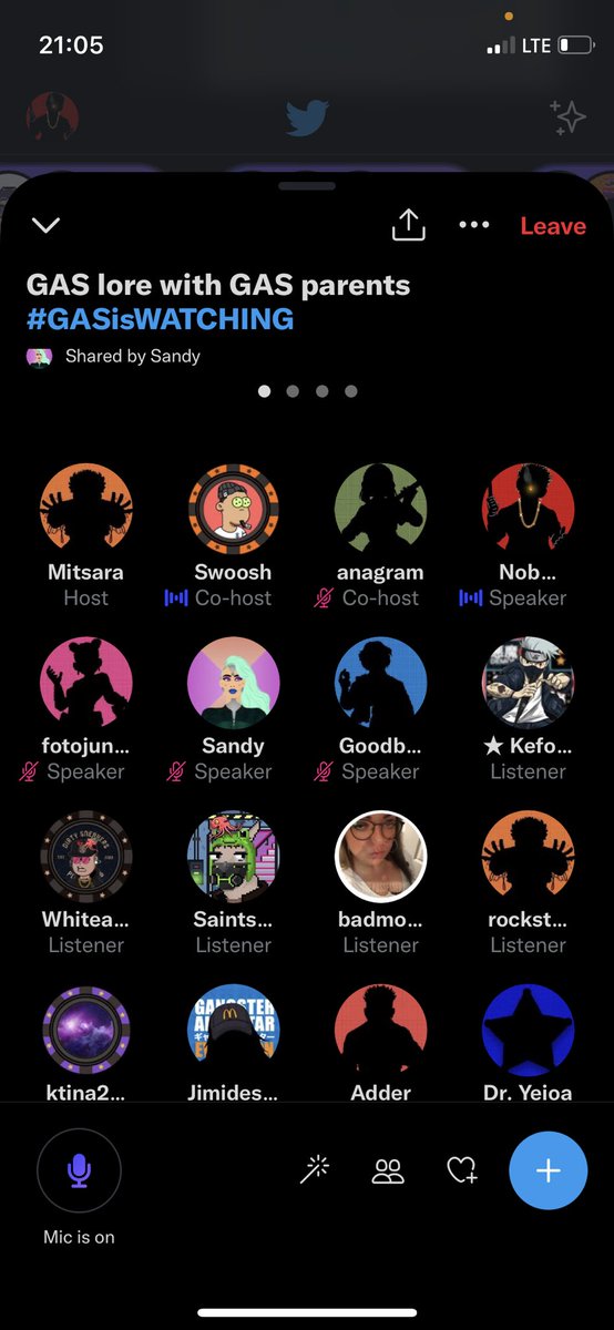 Was fun hanging out and sharing stories about favourite bosses. Thanks for the information y’all share in the spaces and thanks for hosting <a href="/mitsara_/">Mitsara</a>  <a href="/Sw00osh/">Swoosh</a> <a href="/Crazyme_boo/">anagram</a>  #GASisWATCHING