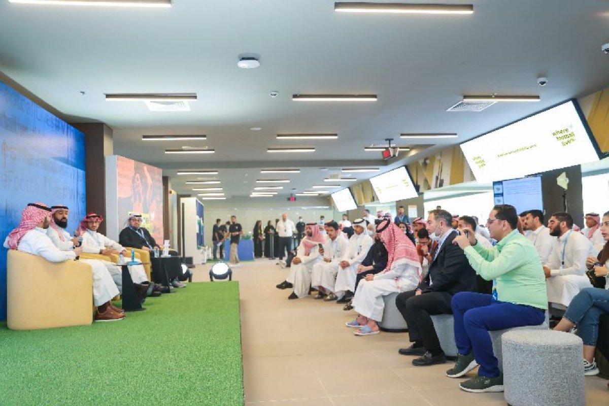 ConnectAds's tweet photo. Great Success in #WhereFootballLives in Riyadh; over 261 million on Twitter follow at least one major football content contributor. Welldone @TwitterMktgMENA &amp; @ConnectAds KSA Team. Big #ThankYou to all our clients &amp; partners, and speakers for a beautiful event.
#partnerofchoice https://t.co/YFYrmek0Jy