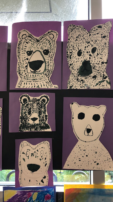 CentralCMS's tweet photo. Experimenting with different materials and mediums, students at CMS have many opportunities to develop their art skills and hone their creativity. Here their magnificent work is displayed for parents to enjoy #artshow #creativedrawing #paintings #weloveart https://t.co/w2NgIB6RST