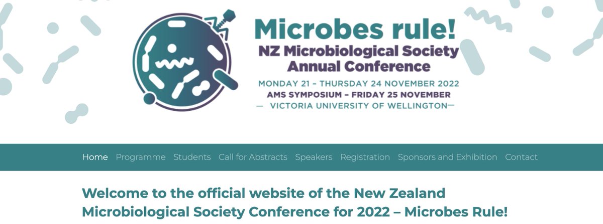 NZ Microbiological Society tweet media