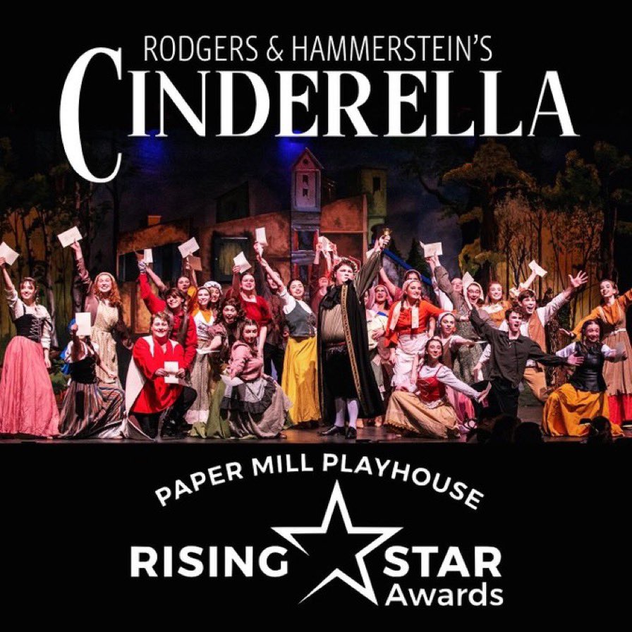 <a href="/HMHSDrama/">HMHS Drama Club</a> BRAVO!  👏🏼👏🏼Congratulations Cast &amp; Crew of "CINDERELLA" for all your nominations and for winning "OUTSTANDING COSTUME ACHIEVEMENT" from Papermill Playhouse Rising Star ceremony! Well deserved honors! So Proud!! 🎭 #dramaniacs 🎭