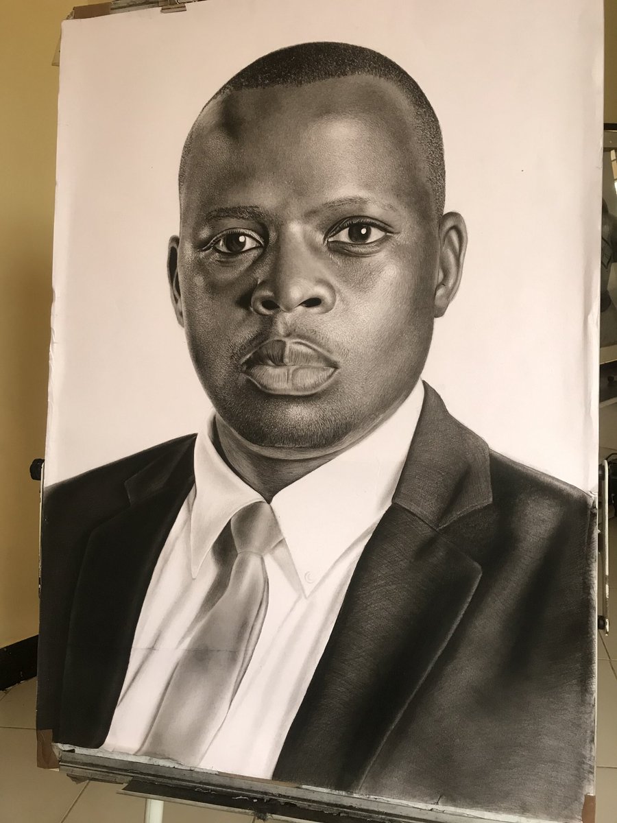 JackjacArt's tweet photo. @ikulumawasliano @venusnyota Done work  of my hand A1SIZE 
Marie's charcoal and graphite on Manila paper 
  The Director of information Services and Chief Government Spokesperson of Tanzania. 
@MsigwaGerson

#charcoalpencil #pencilart #charcoal #tanzania🇹🇿 https://t.co/or3URdSANx