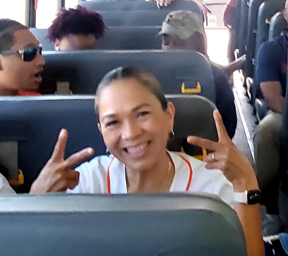 patricia_kassir's tweet photo. This #buscaptain is happy to join my @SBISD colleagues and cheer the @astros on. @MinuteMaidParks, here we come! @SBAI_SBISD @jennifer_blaine @MJenParker @JTP_Texas @chris_earnest21 @WAISSBISD @SpringWoodsHigh #CollectiveGreatness #Interstate10 https://t.co/YjXrZ1qsNT
