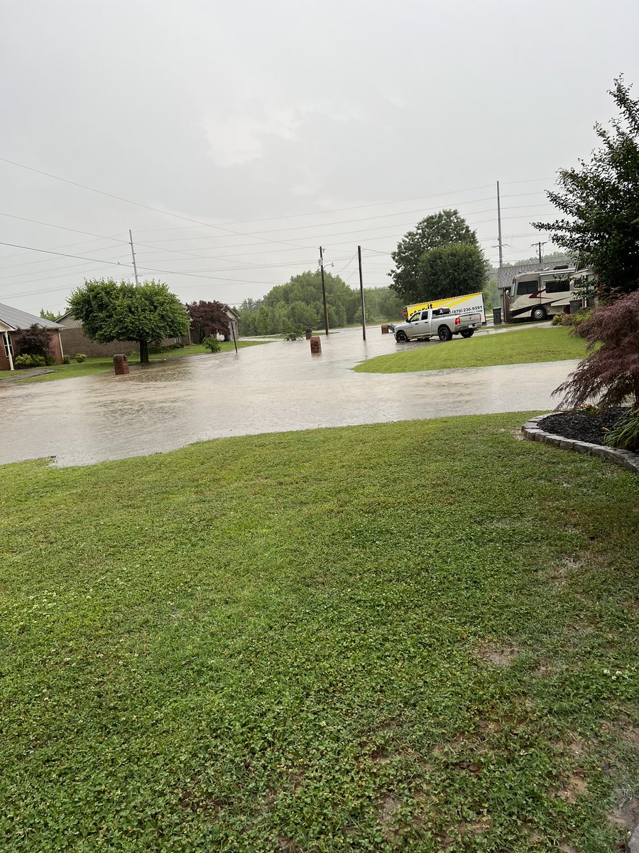 mad_scott626's tweet photo. @ryanvaughan Our dog is going to have a hay day in our new lake backyard!! My husband is hoping a fish washes up out of our ditch that is now in our road and half of the yard! https://t.co/7LTBE1COco