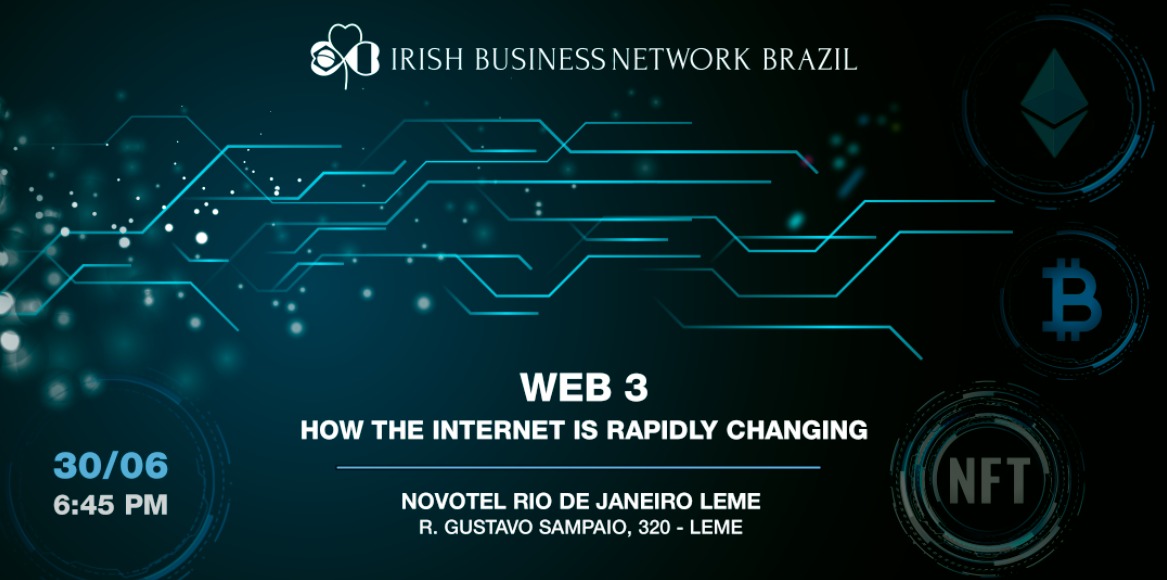 ibnbrazil's tweet photo. Web3 is one of the hottest topics in the world right now. The IBNB is delighted to announce informative speakers, networking and rooftop drinks with a view only Rio can offer. Join us ! RSVP details soon. https://t.co/DTHmbMERQd