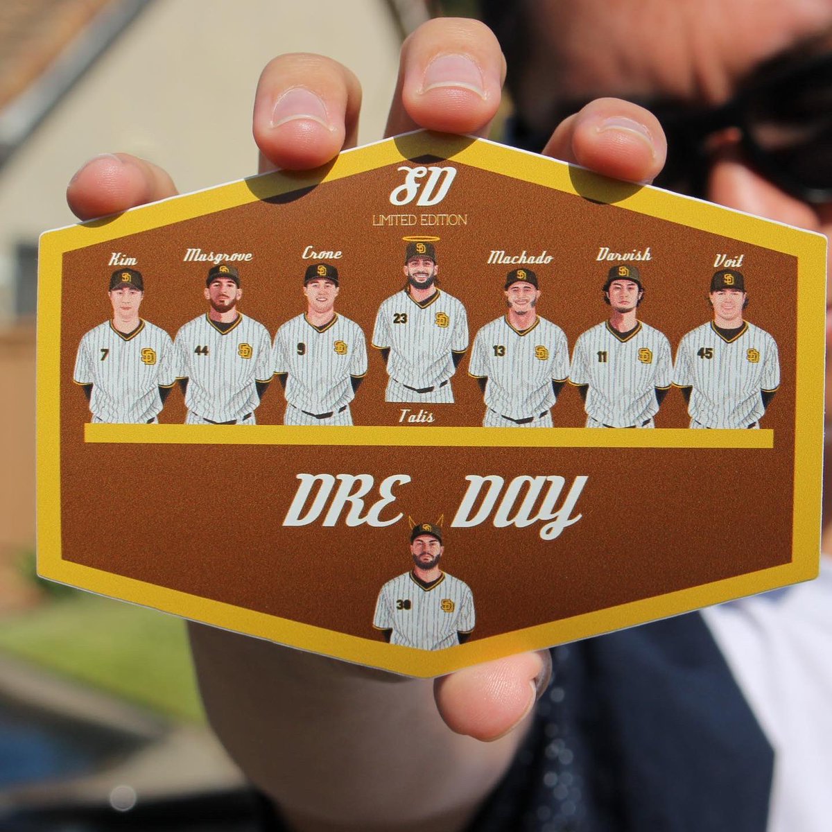 DevineGospel's tweet photo. Do you want to go see your San Diego Padres take on the New York Mets tomorrow night for free???

Well we got you covered! We’re doing a Giveaway on our Instagram (more details on Insta)

We are also going to giveaway these Padres stickers from a Local SD artist.

#TimeToShine https://t.co/9gBPUQiagq