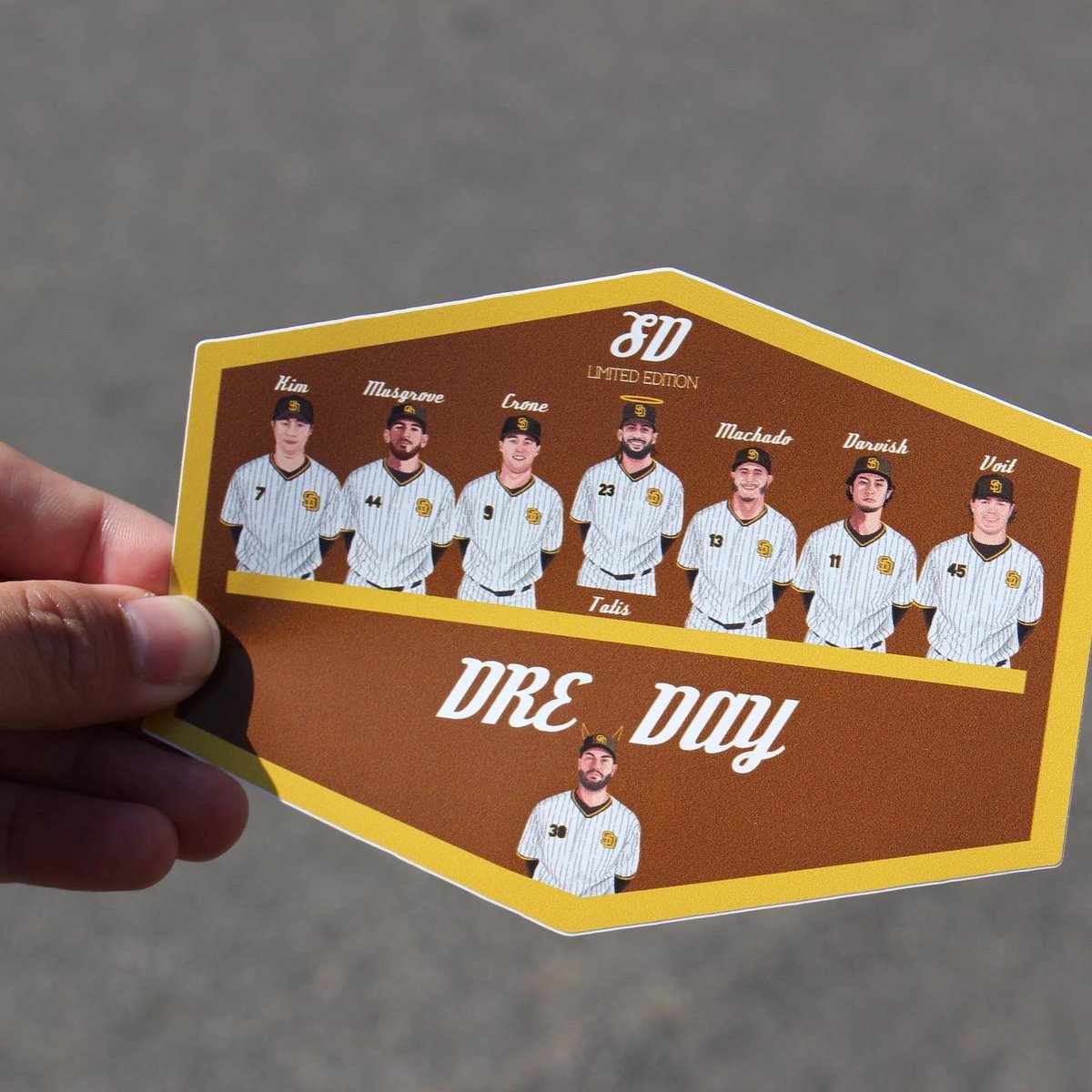 DevineGospel's tweet photo. Do you want to go see your San Diego Padres take on the New York Mets tomorrow night for free???

Well we got you covered! We’re doing a Giveaway on our Instagram (more details on Insta)

We are also going to giveaway these Padres stickers from a Local SD artist.

#TimeToShine https://t.co/9gBPUQiagq