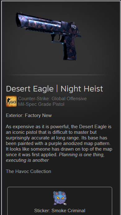 OKTA_Streams's tweet photo. πDesert Eagle | Night Heist FN
#csgo #csgogiveaway #csgoopening
β
Watch & Comment on my new Skinclub Opening (I Opened 30.000$ Worth of Cases)
https://t.co/g408opz4ki
πThat's it! Ends tomorrow! https://t.co/yQLrheotxv
