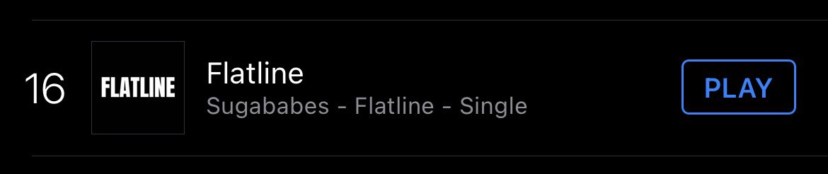 USugababes's tweet photo. FLATLINE UK ITUNES | CHART UPDATE
UK OVERALL ITUNES CHART #40
POP CHART #16
KEEP BUYING & STREAMING!
#JUSTICFORFLATLINE #SUGABABES #STREAMFLATLINE https://t.co/JJBP2fkxMu