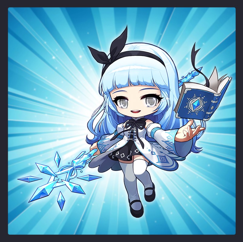 MapleStory's tweet photo. Ta-daaa! The new looks for our lovely Explorer Mages 🧙 🔮 Share your Explorer mage looks! 📸 🤳 #MapleStoryDestiny https://t.co/IOQHoGzqOp