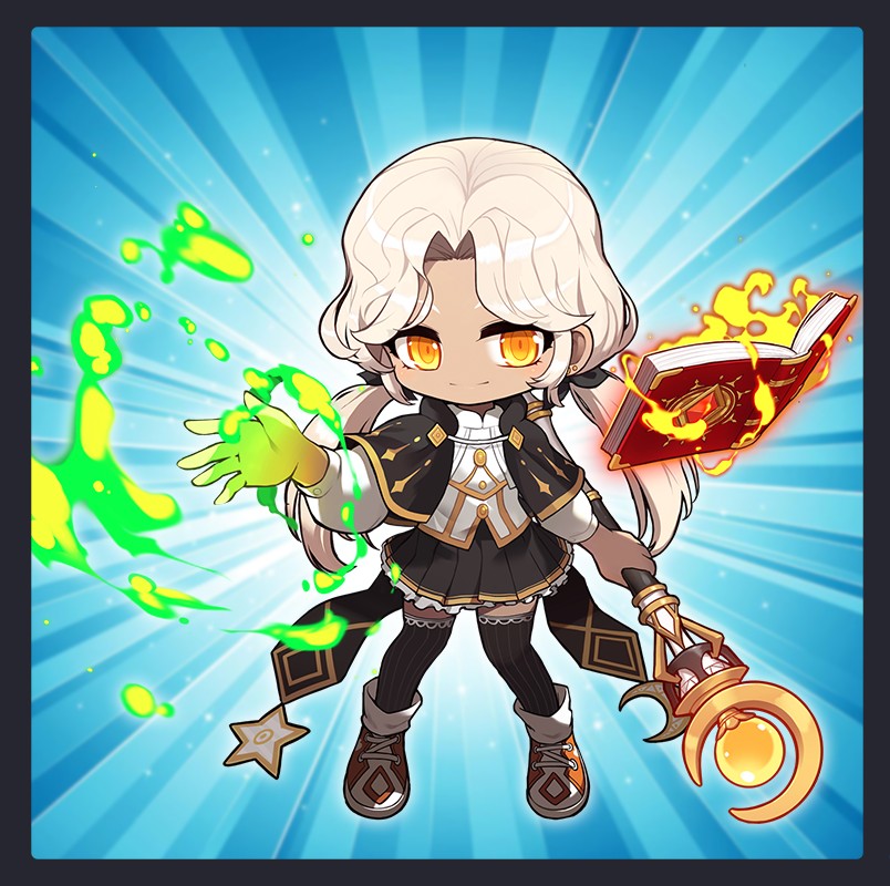 MapleStory's tweet photo. Ta-daaa! The new looks for our lovely Explorer Mages 🧙 🔮 Share your Explorer mage looks! 📸 🤳 #MapleStoryDestiny https://t.co/IOQHoGzqOp