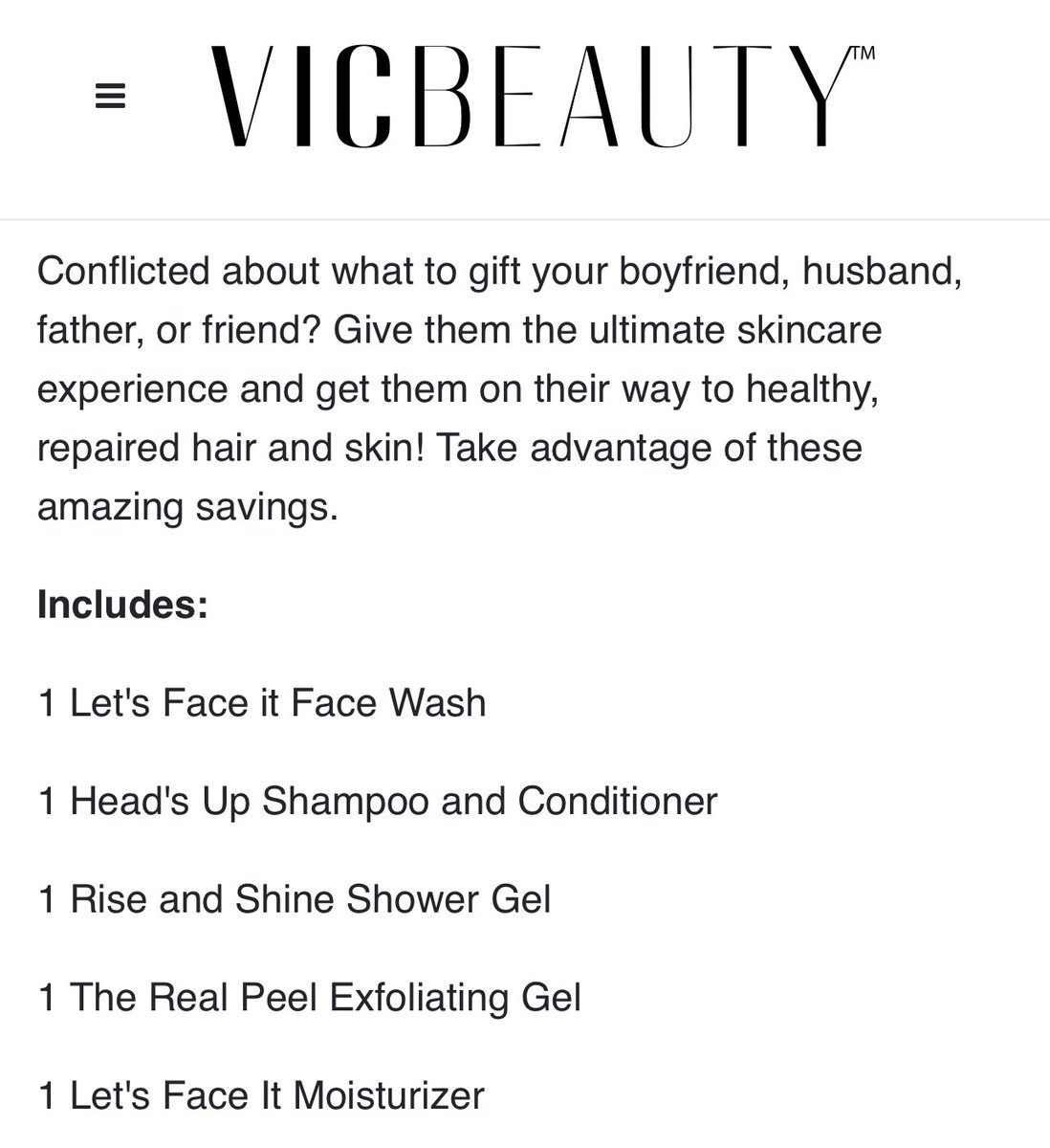 daniellebanks08's tweet photo. Perfect for Father’s Day! SAVE NOW with this bundle deal! US/UK: https://t.co/UchbB2dFIj
#menspersonalcare #fathersdaygift #mensline #ultimateskincareline #bundledeal #limitedtimeonly #follow @BEAUTYatVIC https://t.co/JDk41UCMJ5