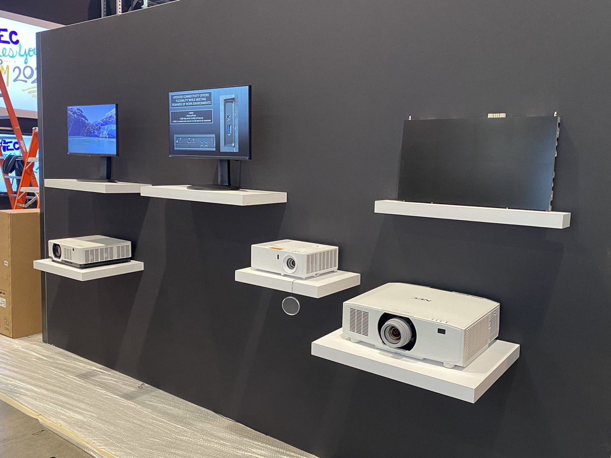 SharpBusinessUS's tweet photo. Everything is coming together! We canโt wait for the first day of #InfoComm22 tomorrow.
Make sure to visit Sharp/NEC Booth #N2305 North Hall. #SharpNECInfoComm @Sharp_Business @Sharp_Canada https://t.co/lODQc23RK8