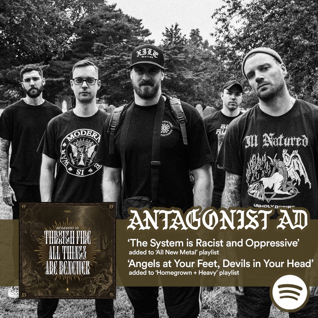 Big thanks to <a href="/Spotify/">Spotify</a> <a href="/SpotifyAU/">Spotify Australia</a> for playlisting two tracks from our new album 🔥