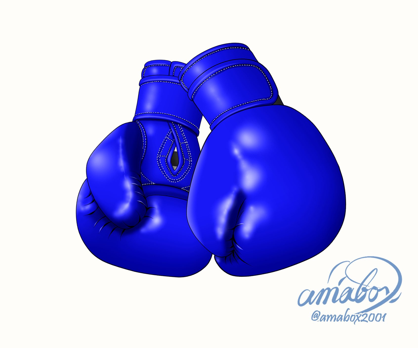 Amabox 次のイラスト用のボクシンググローブです 完成イラストは明日アップします T Co Gutjbjlxoa Twitter