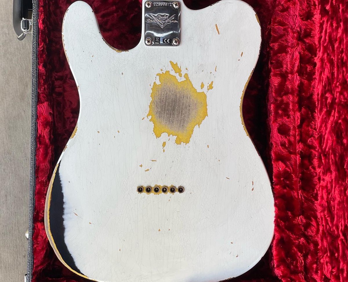 trythefish's tweet image. Worth the wait for my custom shop