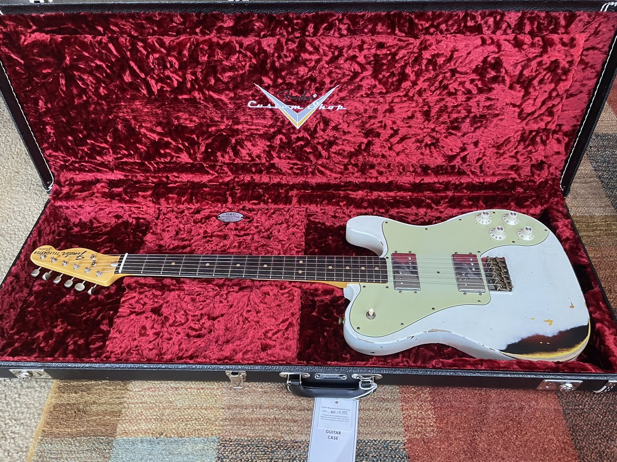 trythefish's tweet image. Worth the wait for my custom shop