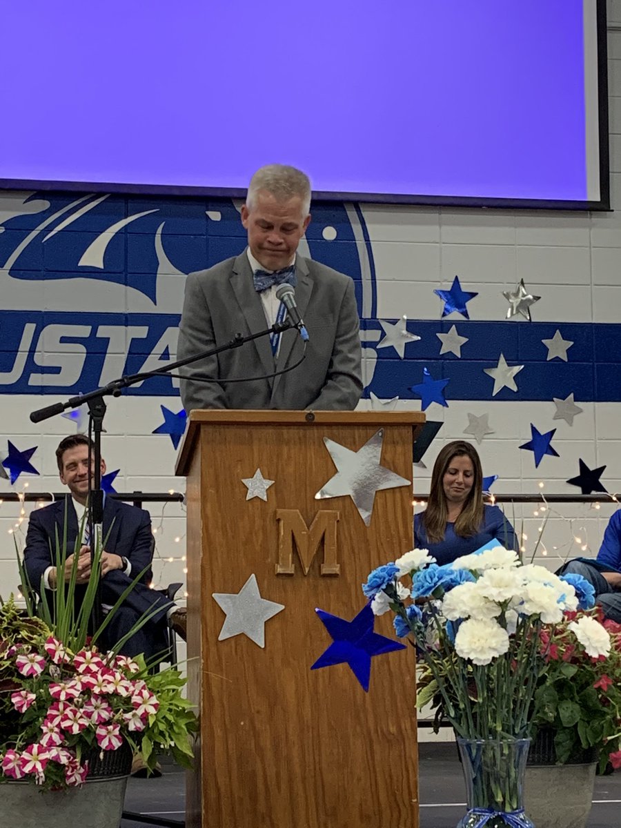 We honored a great principal tonight at graduation. So blessed to work with him these last 15 years. Thanks <a href="/posickj/">Jay Posick</a> for being a great leader and friend. Your impact is widespread.  #mertonint