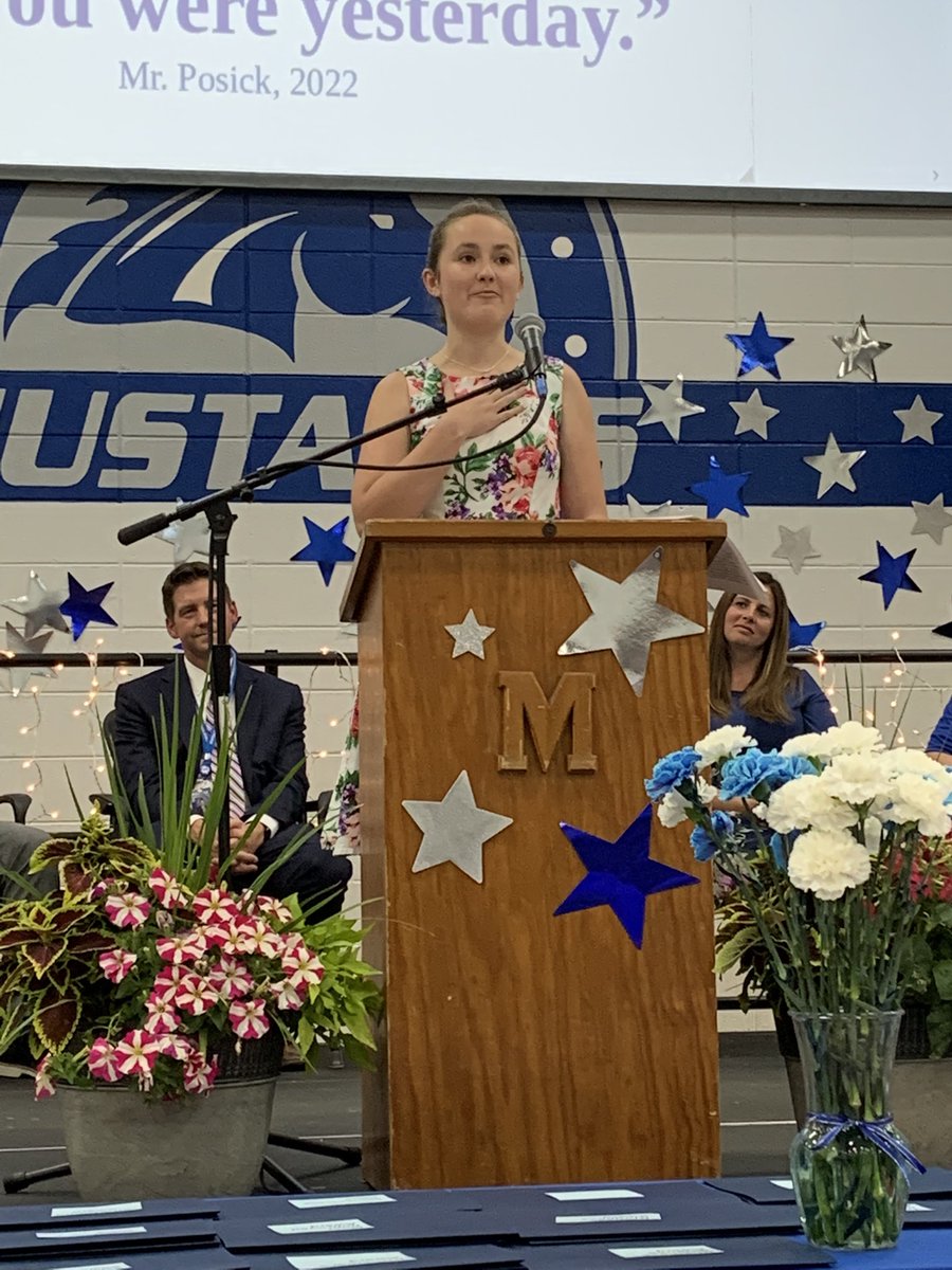 Great job to our student speakers tonight at graduation. Impressive! #mertonint