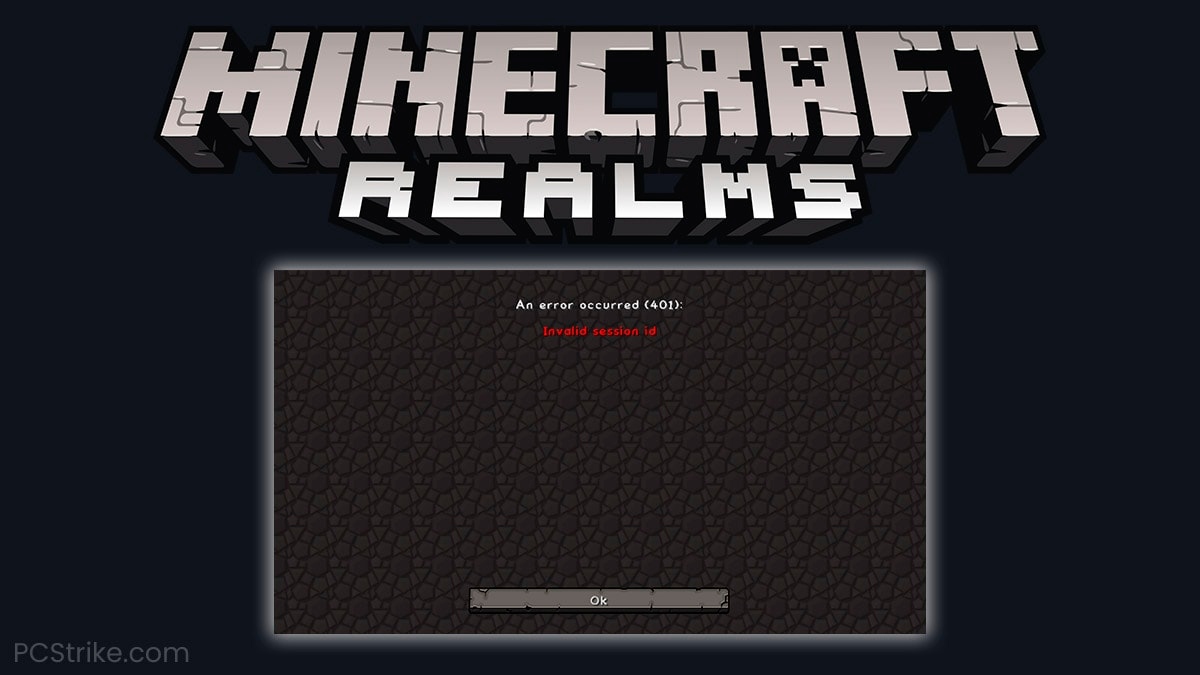 pcstrike_real's tweet image. Getting the Minecraft Realms invalid session ID error? See this fix:
➡️ pcstrike.com/minecraft-real…

#Minecraft #MinecraftRealms #MinecraftGuide
#MinecraftError #MinecraftRealmsError
#MinecraftRealmsInvalidSessionID
