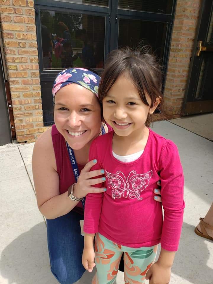 Last kid with Mrs. Potratz!...