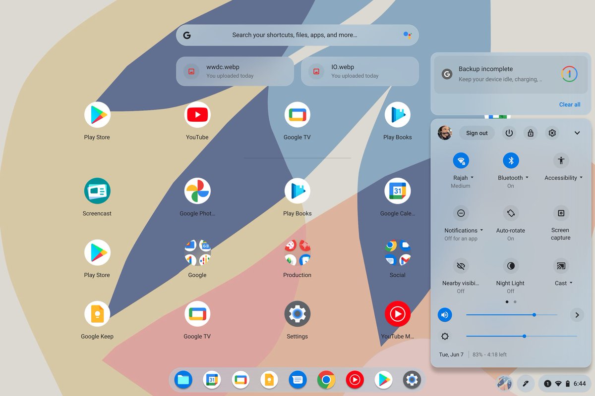 rmeestudios's tweet image. #ChromeOS looking mighty clean 👀 #pixelslate