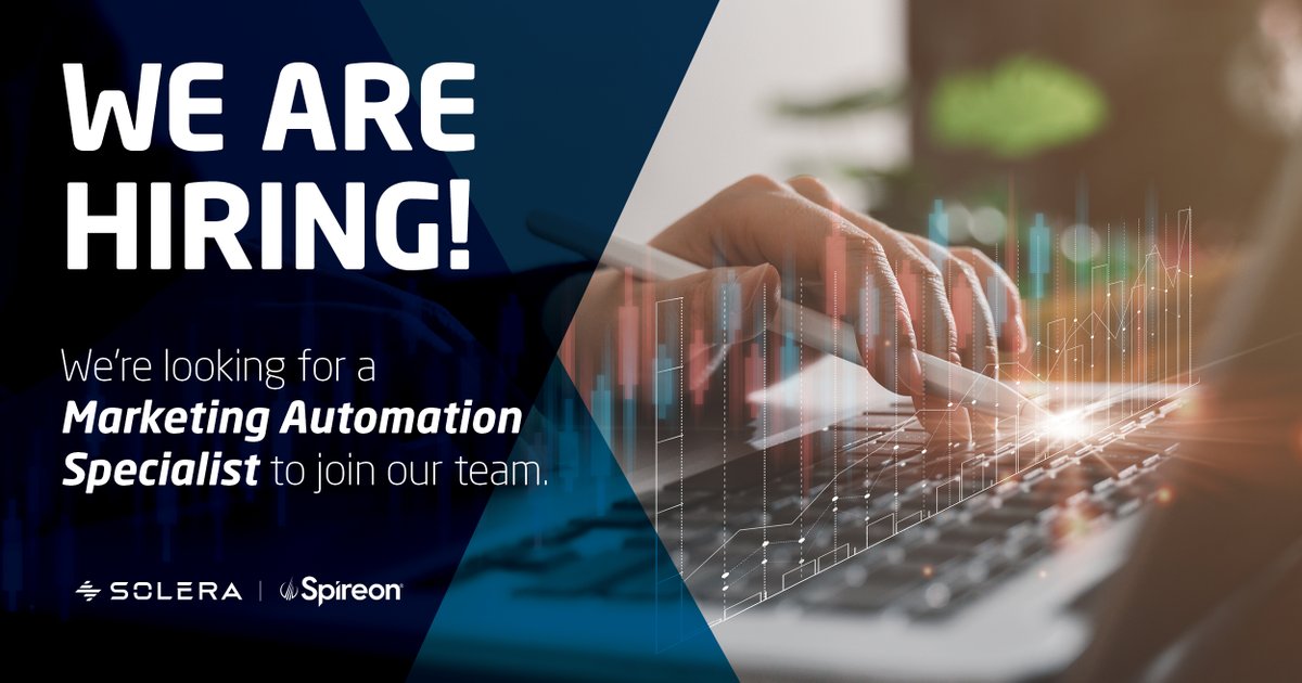 Our team is looking for a Marketing Automation Admin to join our talented MarTech team. If you enjoy a technical career paired with the creativity of Marketing, click the link below for more details.

bit.ly/3LnBu6R
#hiring #marketingautomation #hiringnow #Pardotjobs