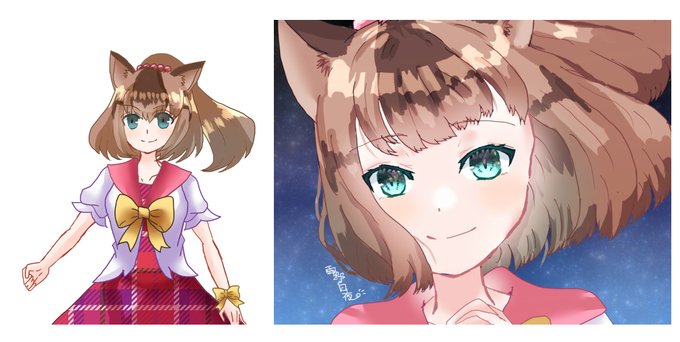 流行りの絵柄のtwitterイラスト検索結果