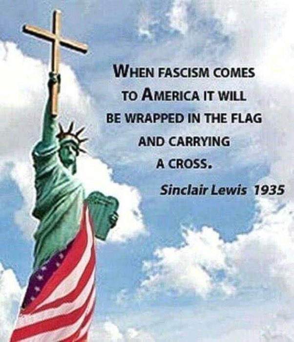 nancybirm's tweet photo. @LocoMonki1 @joncoopertweets Christofascism. https://t.co/Jek8taFiLG
