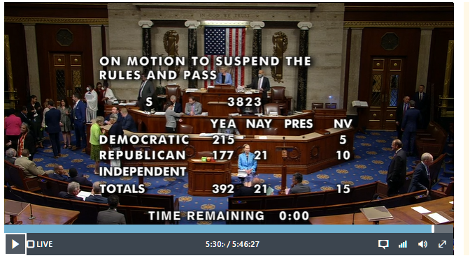 S. 3823 increasing sub-V debt limit to $7.5m for 2 more years and collapsing ch. 13 debt limits into combined limit for 2 years just passed by the House!  Now to POTUS. Thanks to <a href="/ncbj_conf/">Nat’l Conf. of Bankr. Judges</a> for its advocacy! <a href="/FlaBizLaw/">Business Law Section</a> <a href="/BillRochelle/">Bill Rochelle</a> <a href="/tampabaybba/">tampabaybba</a> <a href="/IWIRCFlorida/">IWIRC - Florida</a> <a href="/TMAGlobal/">TMA</a> <a href="/abiworld/">ABI</a>