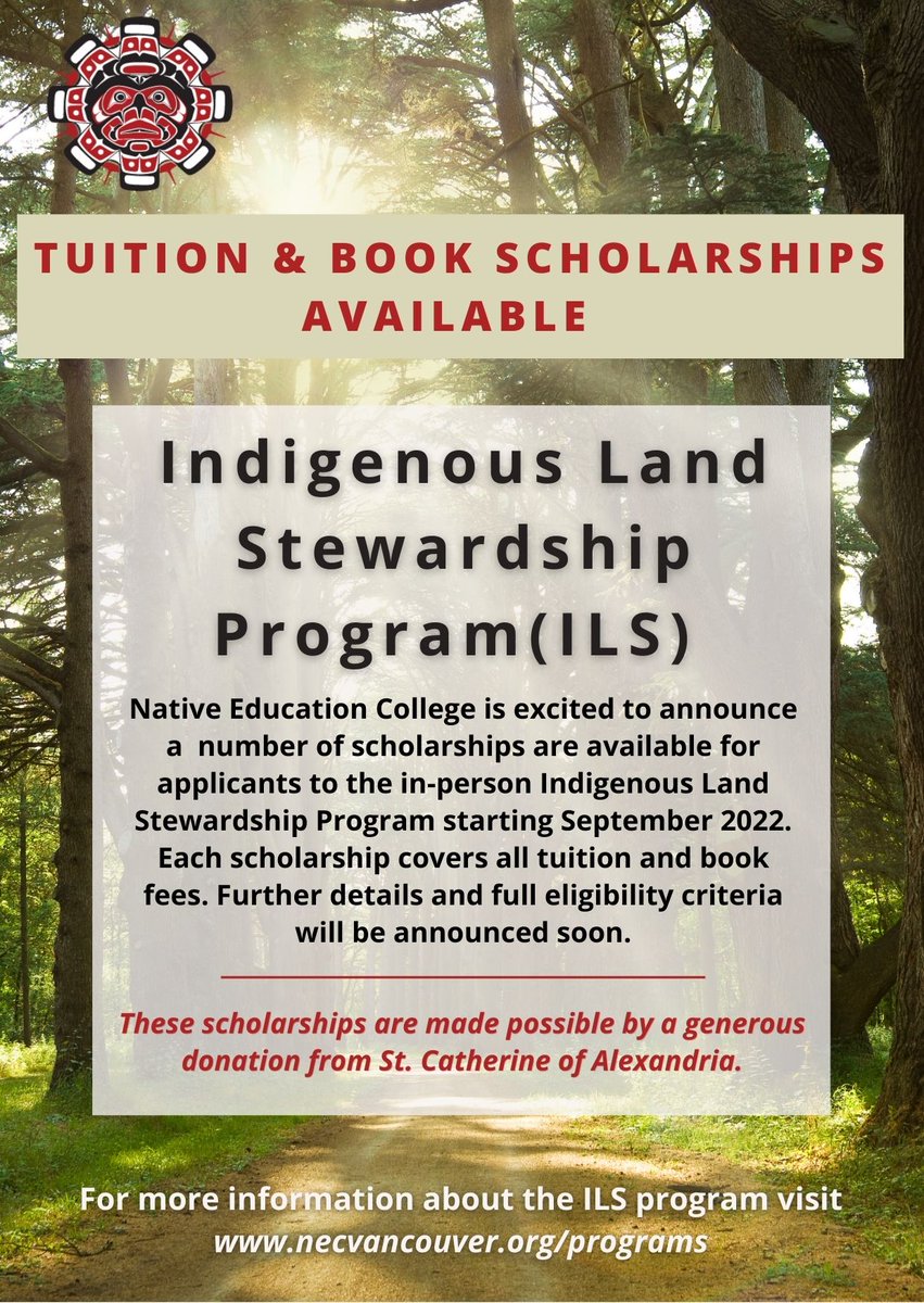 How does #reconciliation actually work? No idea, but here's one way to start:  the Anglican church has donated $32k for students in the Indigenous Land Stewardship program. <a href="/NEC_Vancouver/">Native Education College</a>