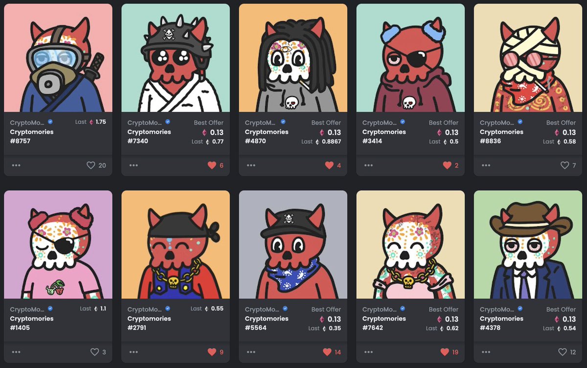 👿 Ayo @CryptoMories Devils just slap different! #famorie