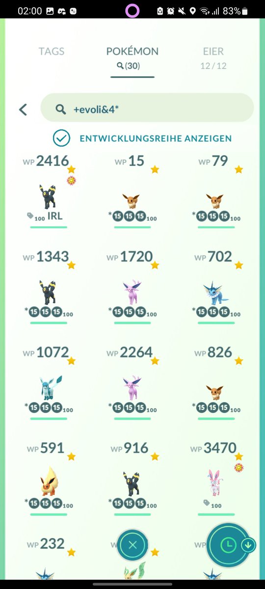 GaretGlorious's tweet photo. @l4ynan I've got 5 perfect Larvitar.
But everyone has his favourite and I'm collecting eevee's btw, 30 exemplars now. https://t.co/B9jb8DgnIp