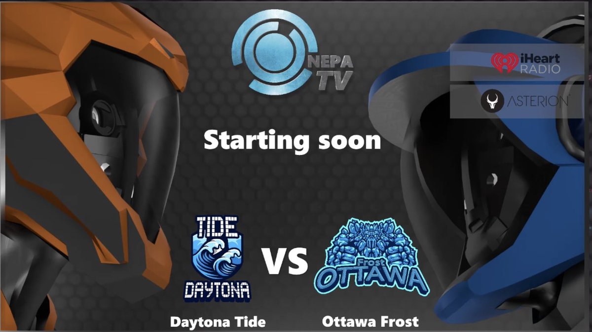 First AAA Match of the season! Dayton Tide Vs Ottawa Frost is LIVE now on Twitch.tv/TheNEPAtv