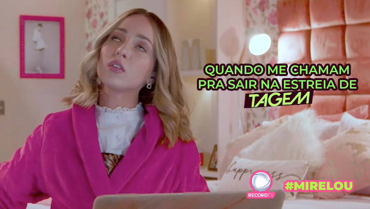 natali_wolff's tweet photo. Começou galera 

#EstreiaTagem #Mirelou https://t.co/zPtUxj0WGO