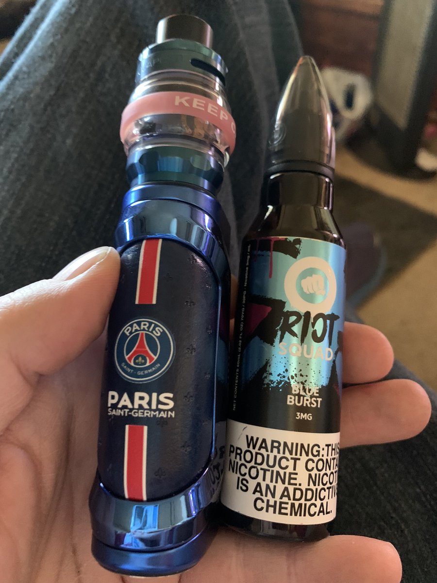 The #ParisEdition <a href="/GeekvapeTech/">GeekVape</a> Solo 100 and <a href="/Rioteliquid/">RIOT Eliquid</a> #BlueBurst