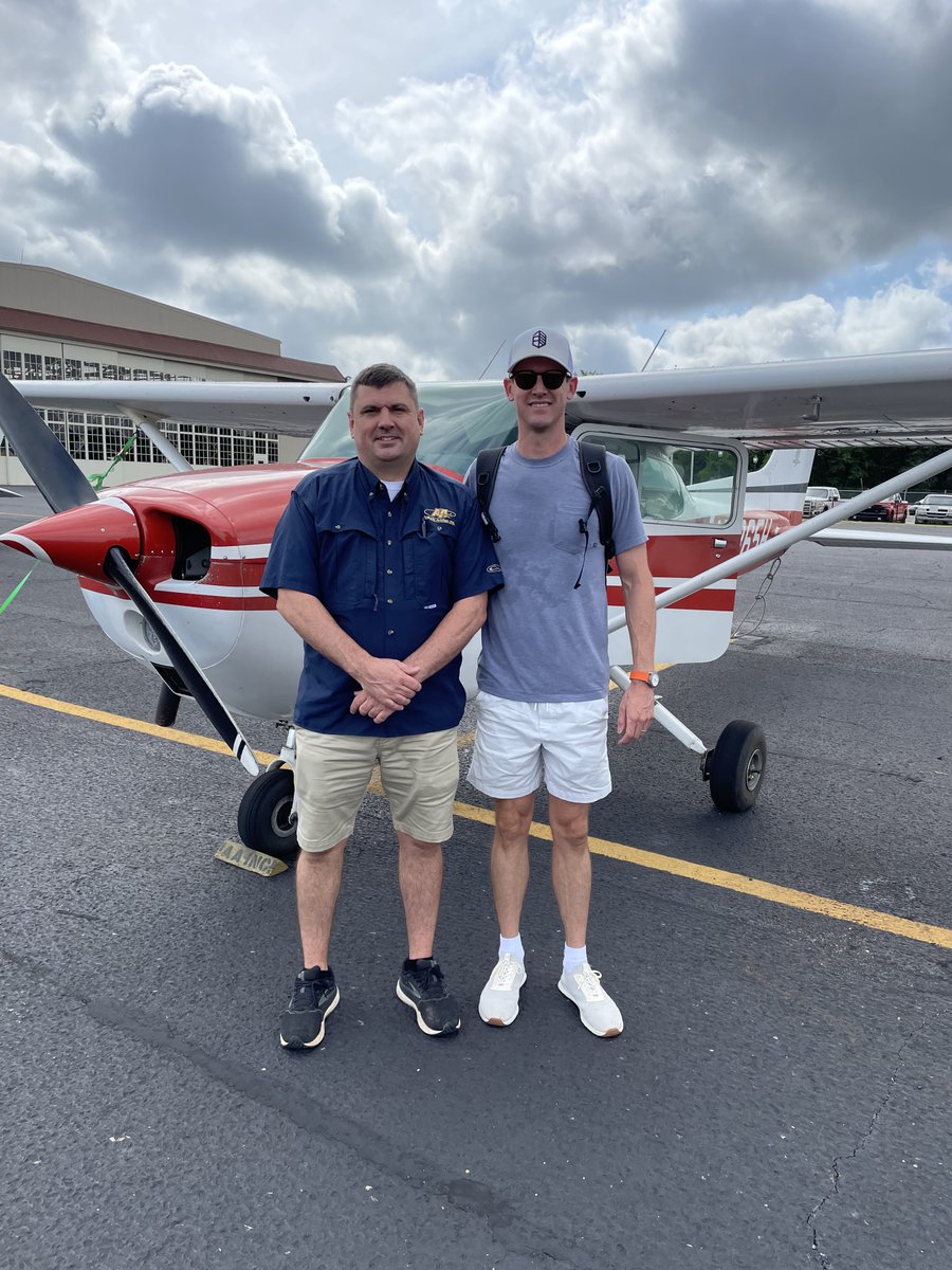 augustaaviation's tweet photo. WILSON ALLGOOD FOUND OUT THAT TODAY WAS A GREAT DAY FOR A 1ST SOLO FLIGHT!
Congratulations, Wilson. Now the fun flying starts and you have an amazing instructor in Jason Finley, our chief flight instructor, to get you to that check ride at the finish line. https://t.co/X5oSOngjmY