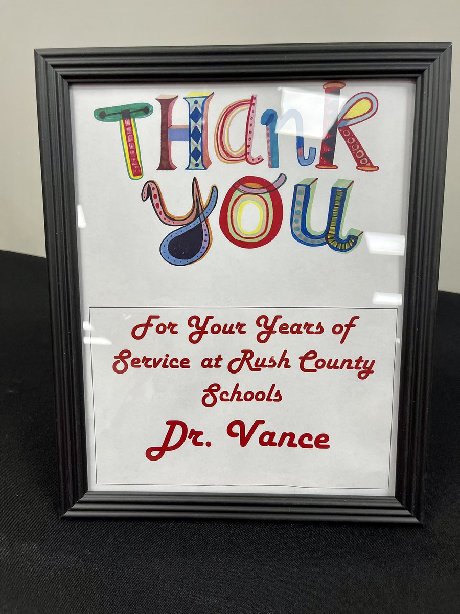 RushvilleHigh's tweet photo. Thank you, Dr. Matt Vance!! @mvance7575 https://t.co/MsHUmBsBdC