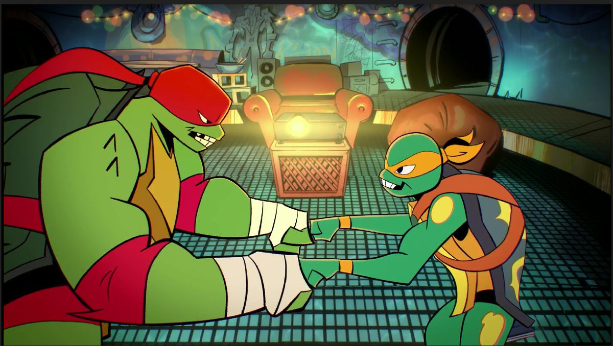RotTMNTQuotes's tweet photo. "We got the squillz, we got the tight color-coordinated team look." - Mikey
"Let's do it! Let's go out and bust some bad guys!" - Raph
(Origami Tsunami) https://t.co/8rdkMqNg3c