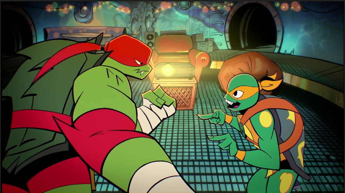 RotTMNTQuotes's tweet photo. "We got the squillz, we got the tight color-coordinated team look." - Mikey
"Let's do it! Let's go out and bust some bad guys!" - Raph
(Origami Tsunami) https://t.co/8rdkMqNg3c