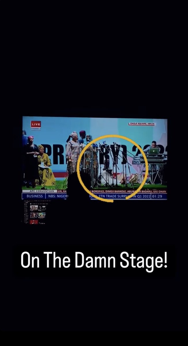 What in the JagaJaga is happening on that stage ? 😭😭😭  #APCPresidentialPrimaries 
#APCConvention
