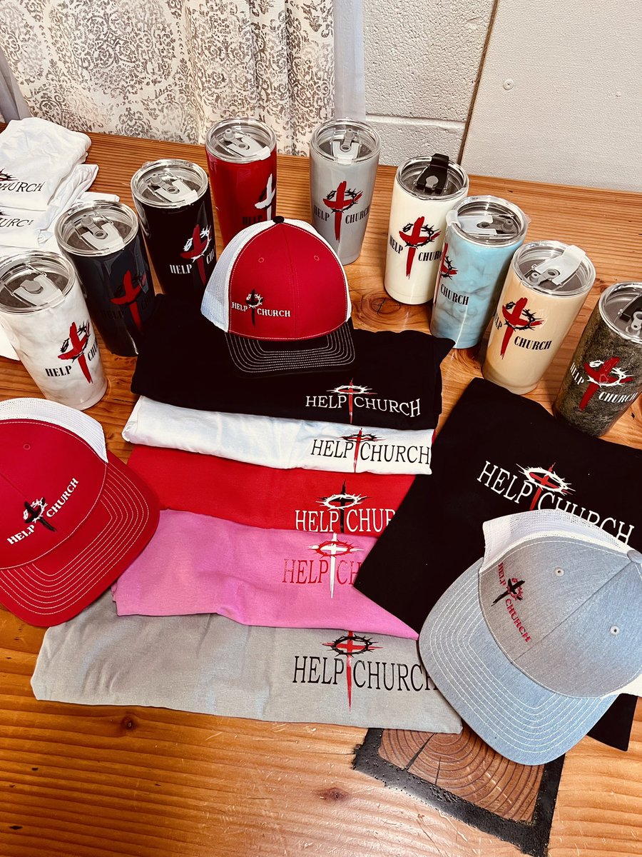 helpchurchtx's tweet photo. 🚨 We’ve got HELP CHURCH Merch!! 🚨 https://t.co/RVXlqoyeBl
