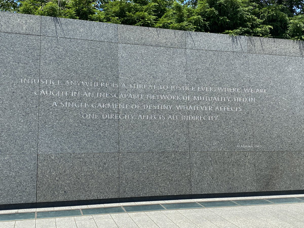 DC trip this week for MS students (and some 9th graders who missed their chance due to Covid)! Monday they spent time at Mount Vernon, numerous monuments and the Capital among other stops!