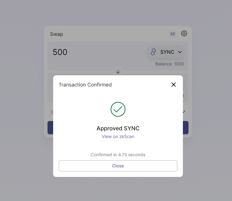 #L222 #zkSync #Layer2 #ZKRollup #testnet #Ethereum #DeFi 
Join discord: discord.com/invite/6zy2c9Y…