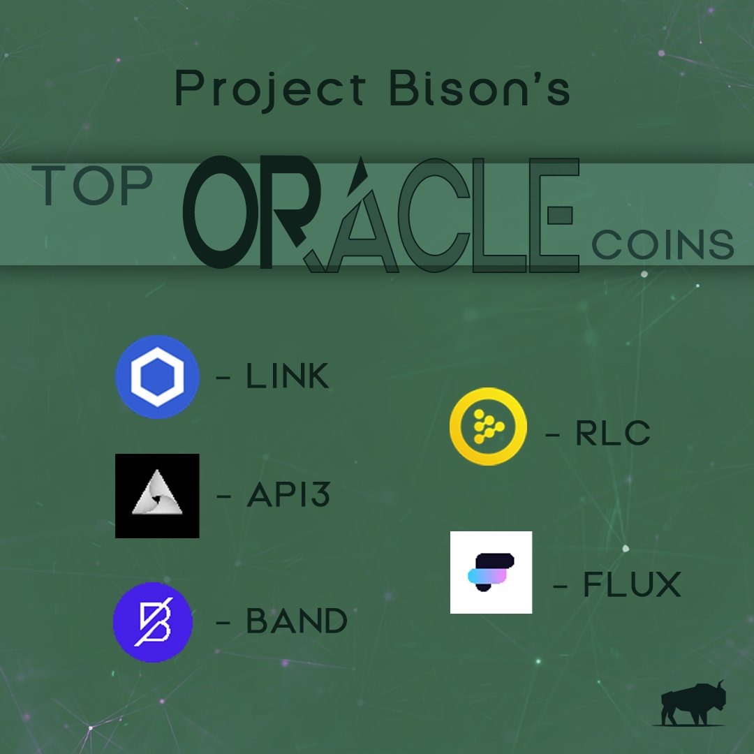 Project Bison's TOP PICKS

<a href="/chainlink/">Chainlink</a> @API3DAO <a href="/BandProtocol/">Band</a> <a href="/iEx_ec/">iExec RLC</a> <a href="/fluxprotocol/">Flux Protocol</a>
