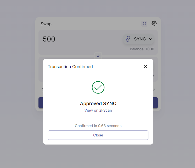#L222 #zkSync #Layer2 #ZKRollup #testnet #Ethereum #DeFi 
Join discord: discord.com/invite/6zy2c9Y…