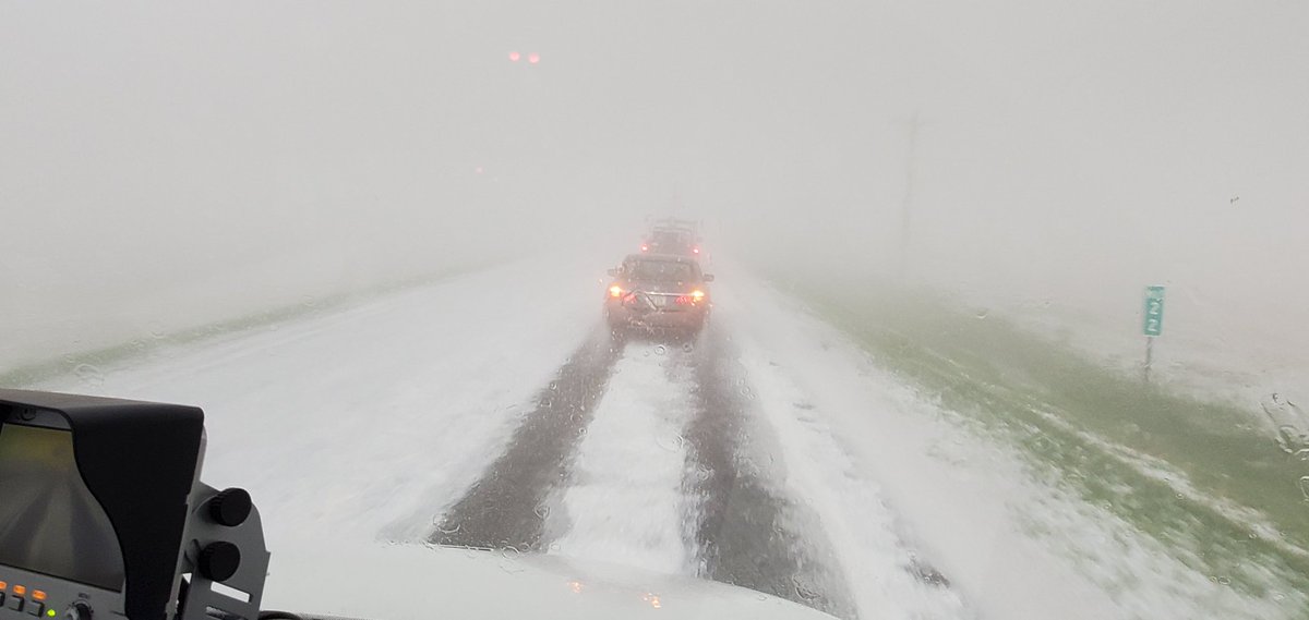 ASchueth's tweet image. Major hail fog getting into Imperial, NE